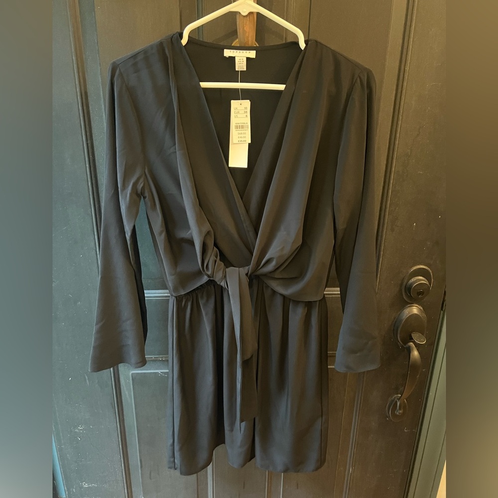 Topshop Long Sleeve Dress